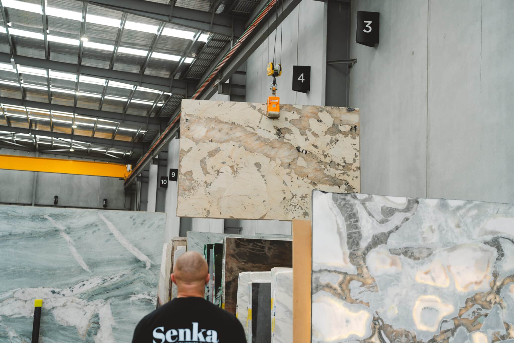 Senka Homes selections and supplier showroom